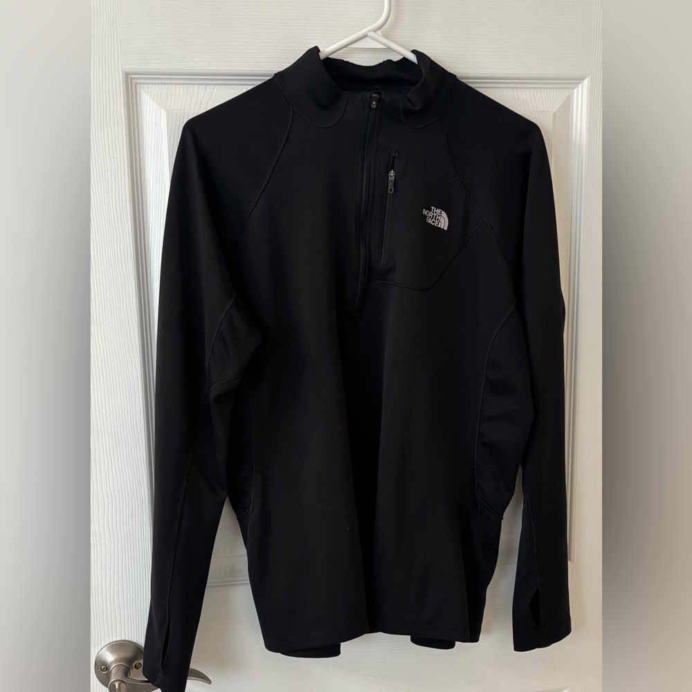 The North Face Black Half-Zip Pullover Hoodie